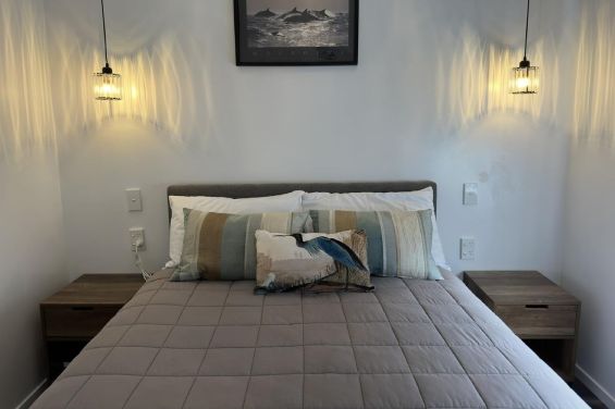 Two-Bedroom Units - queen-size bed