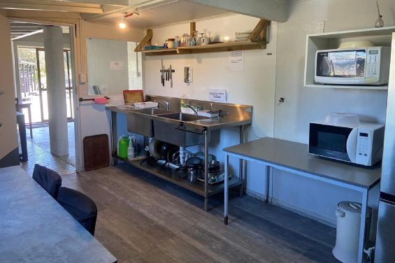 Non-Powered Sites - communal kitchen